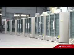 Frostfreier Aufrechterkühlschrank mit Rahmenloser Dreifachverglasung