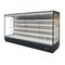 Commercial Supermarket Refrigerated Showcase with Brilliant LED Lights for Each Shelf & Top for Fruits and Vegetables