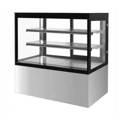 Vertikaler ausgeglichener Front Glass Cake Display Fridge mit moderner Art-Konzeption des Produkts