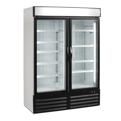 Gefrorenes Fleisch-Glastür-Gefrierschrank mit EC-Ventilatormotoren