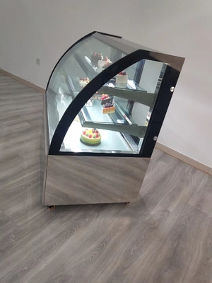 Handelsanzeigen-Kühlschrank des gebäck-R290 mit Thermostat Dixell Digital