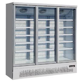 Digital-Thermostat-aufrechter Glastür-Gefrierschrank-Handelsverkaufsberater-Gefrierschrank