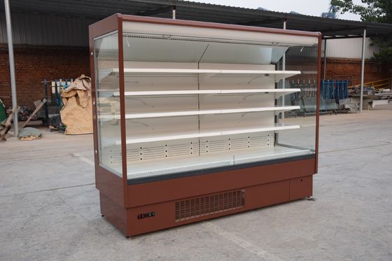 Gekühlter verpackter Nahrung-Multideck-Anzeigen-Kühlschrank