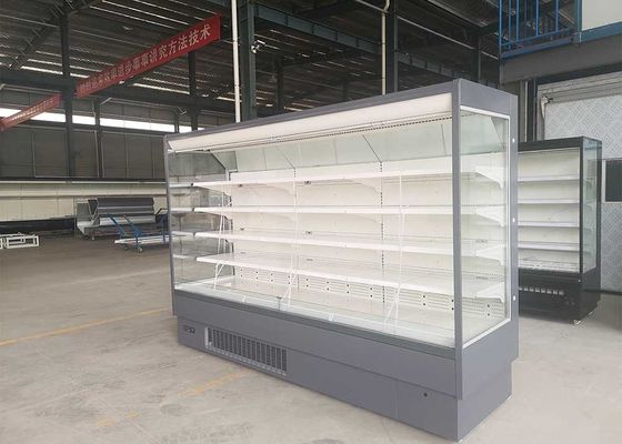 Offene automatische Front Air Cooling Multideck Display-Kühlvorrichtung entfrosten