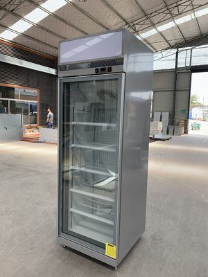Handelsflaschen-Getränkekühlschrank mit einer Schwingen-Glastür