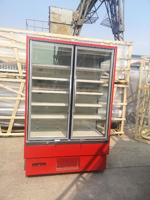 Energiesparender Multideck-Anzeigen-Kühlschrank für gekühlte Waren