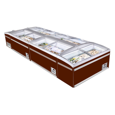 entfrosten Tiefe und mehr Breiten-Insel-Gefrierschrank R404a mit Auto