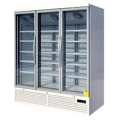Handels-Multideck-Getränk-Kühler mit niedrig--e Glastüren