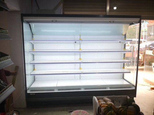 Energiesparendes offenes Anzeigen-Kühlmöbel für Supermarkt mit Danfoss-Expansions-Ventil für Milchprodukte
