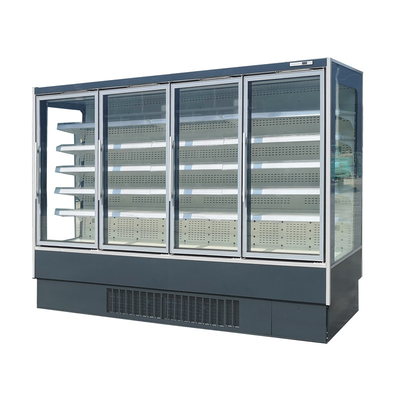 5 Schicht-Handelsanzeigen-Kühlschrank-Obst und Gemüse