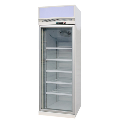 Computer-Thermostat-Supermarkt-vertikaler Anzeigen-Gefrierschrank R290/R404a