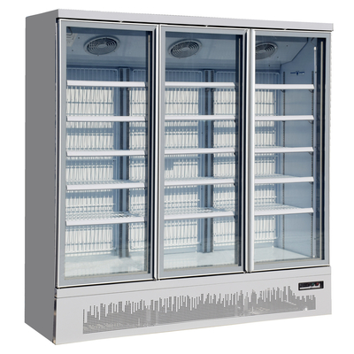 Handelsglastür gekühlter Schaukasten mit Ebm-Ventilatormotoren